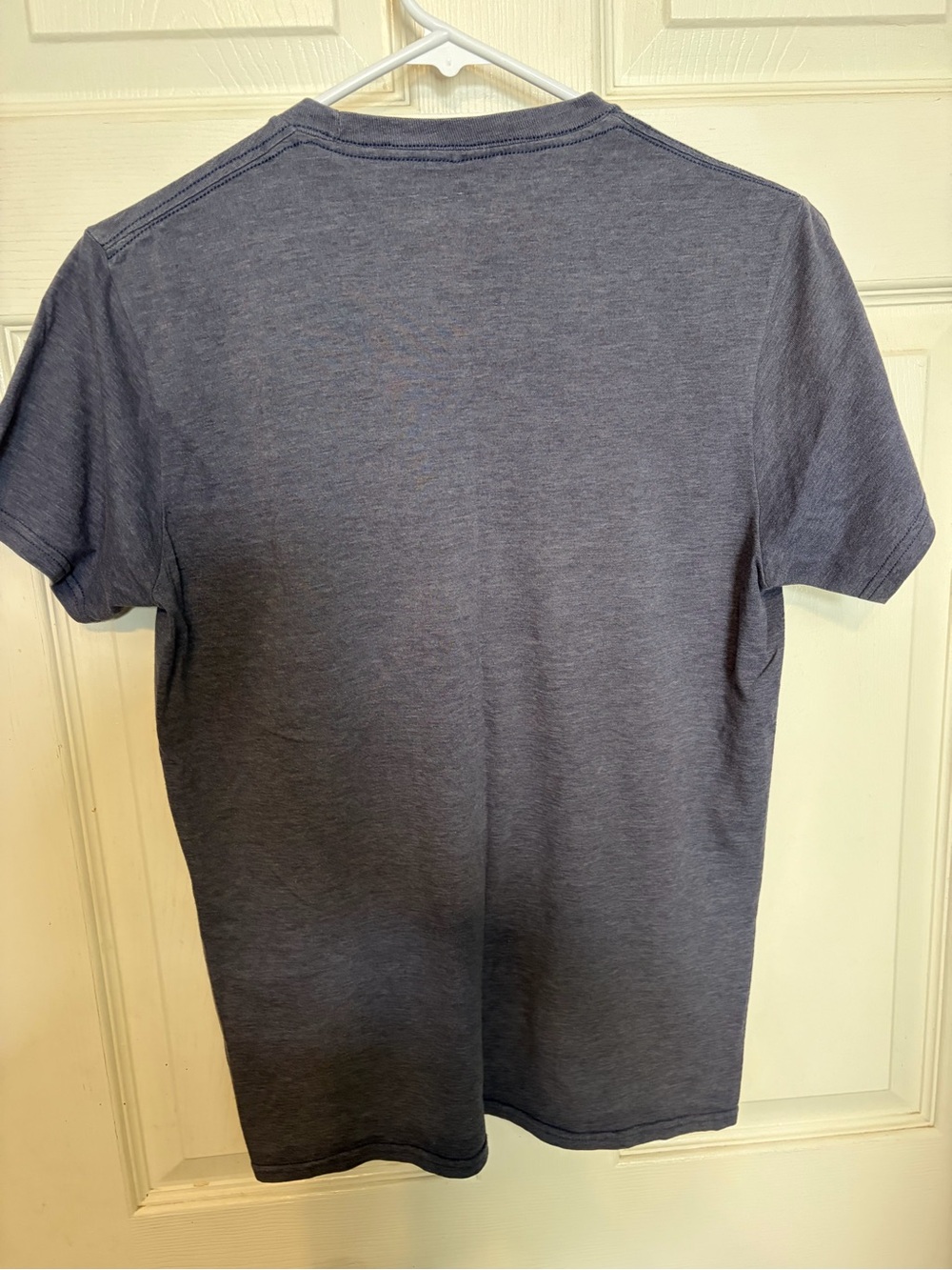 Wrangler Blue Graphic Short-Sleeve Tee with Cream Logo - Picture 6 of 6